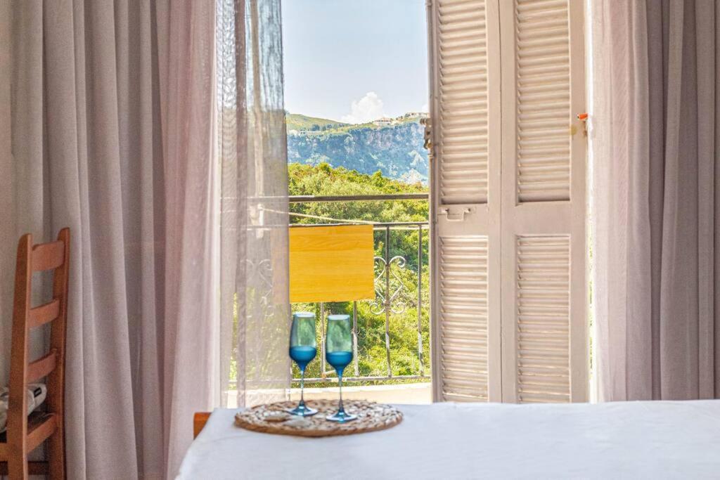 Blue Maraci 2 - Sea View, Kitchen, Beach Access Apartment Himare Exterior photo